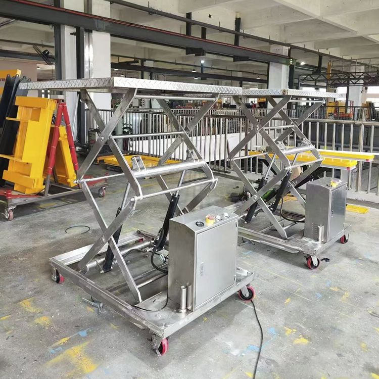 不锈钢剪叉升降台
